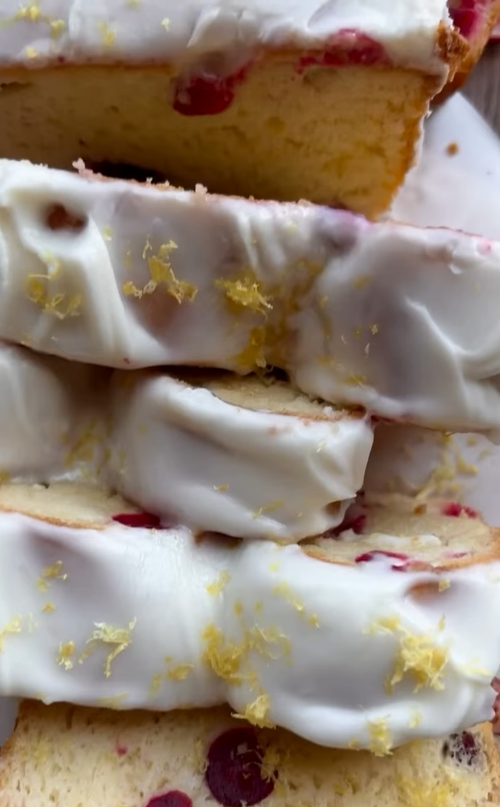 cranberry lemon cake
