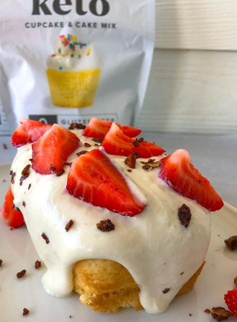 keto collagen cake