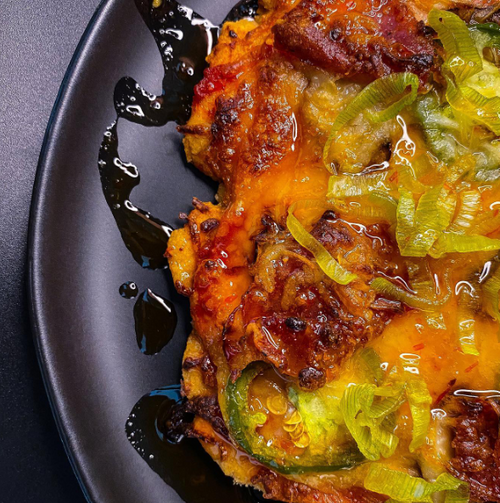spicy honey pizza