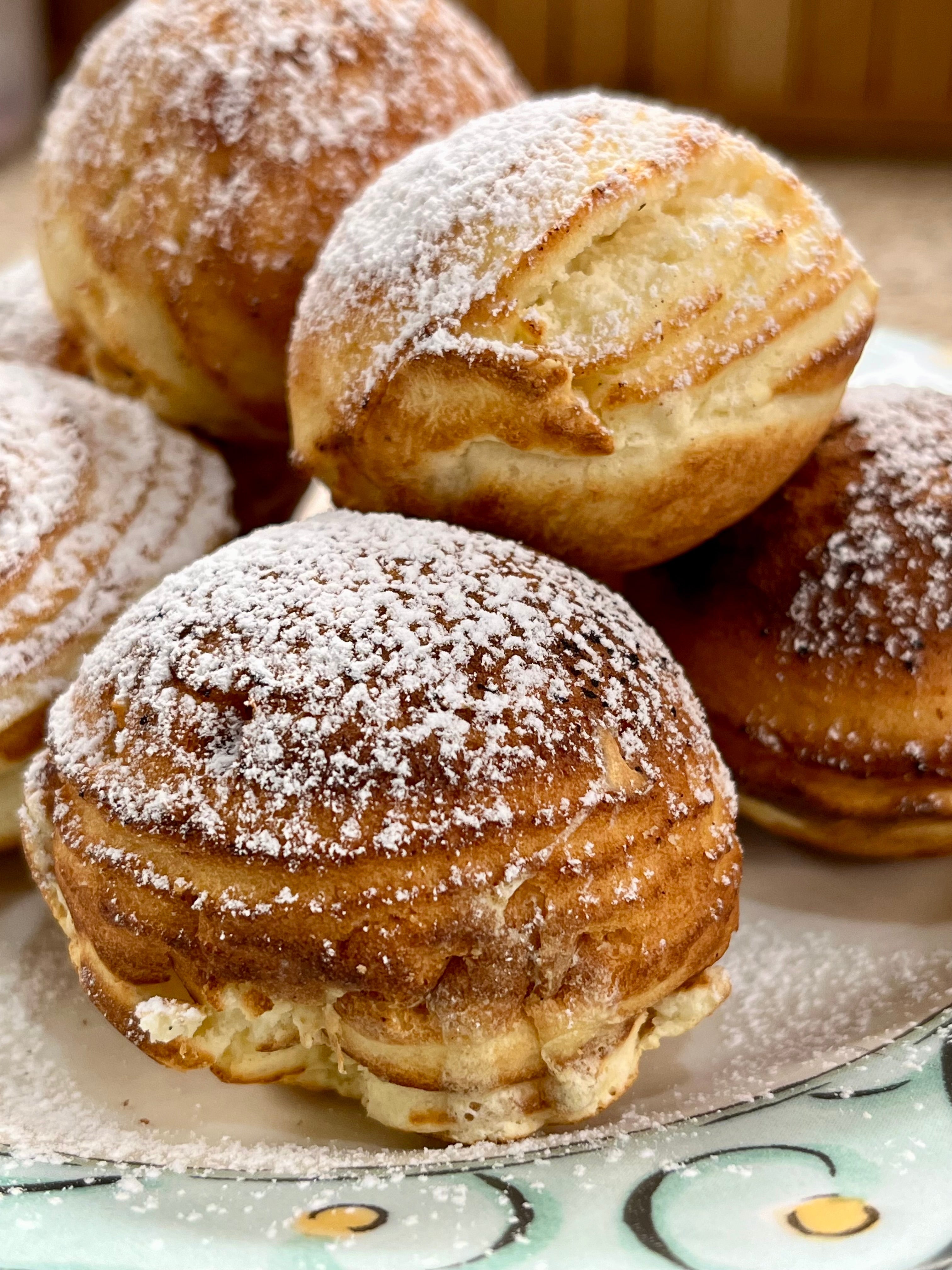 Danish Filled Pancakes (Ebelskivers)