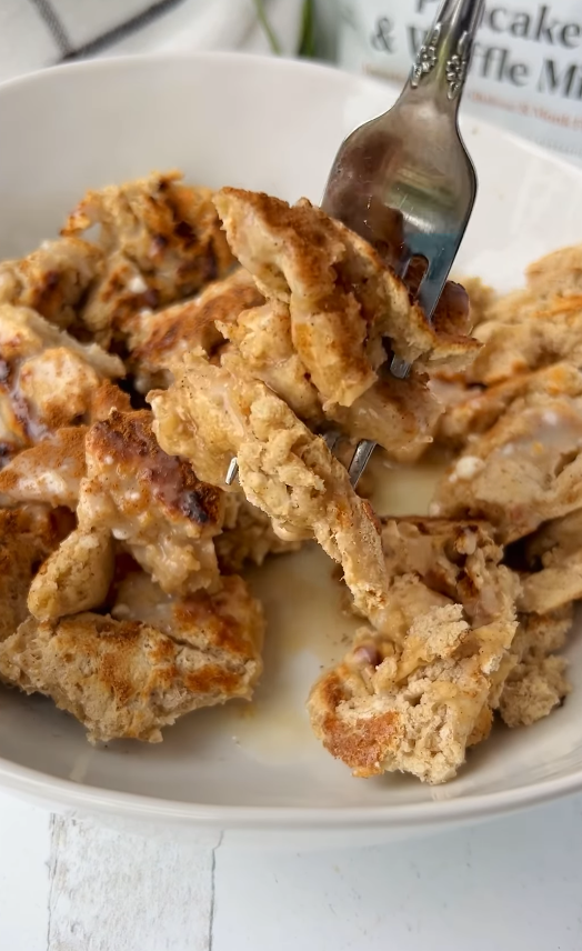 scrambled pancakes