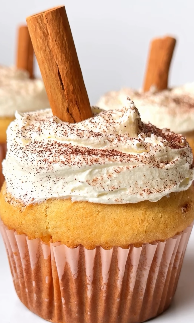 eggnog cupcakes