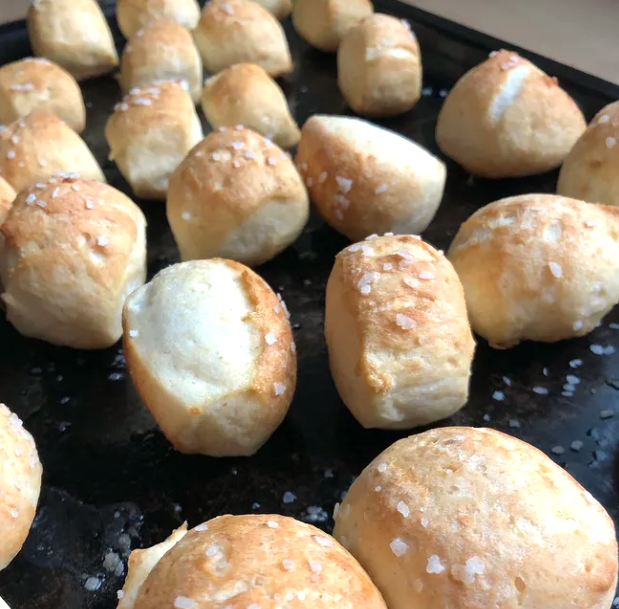 Keto pretzel bites — Scottys Everyday