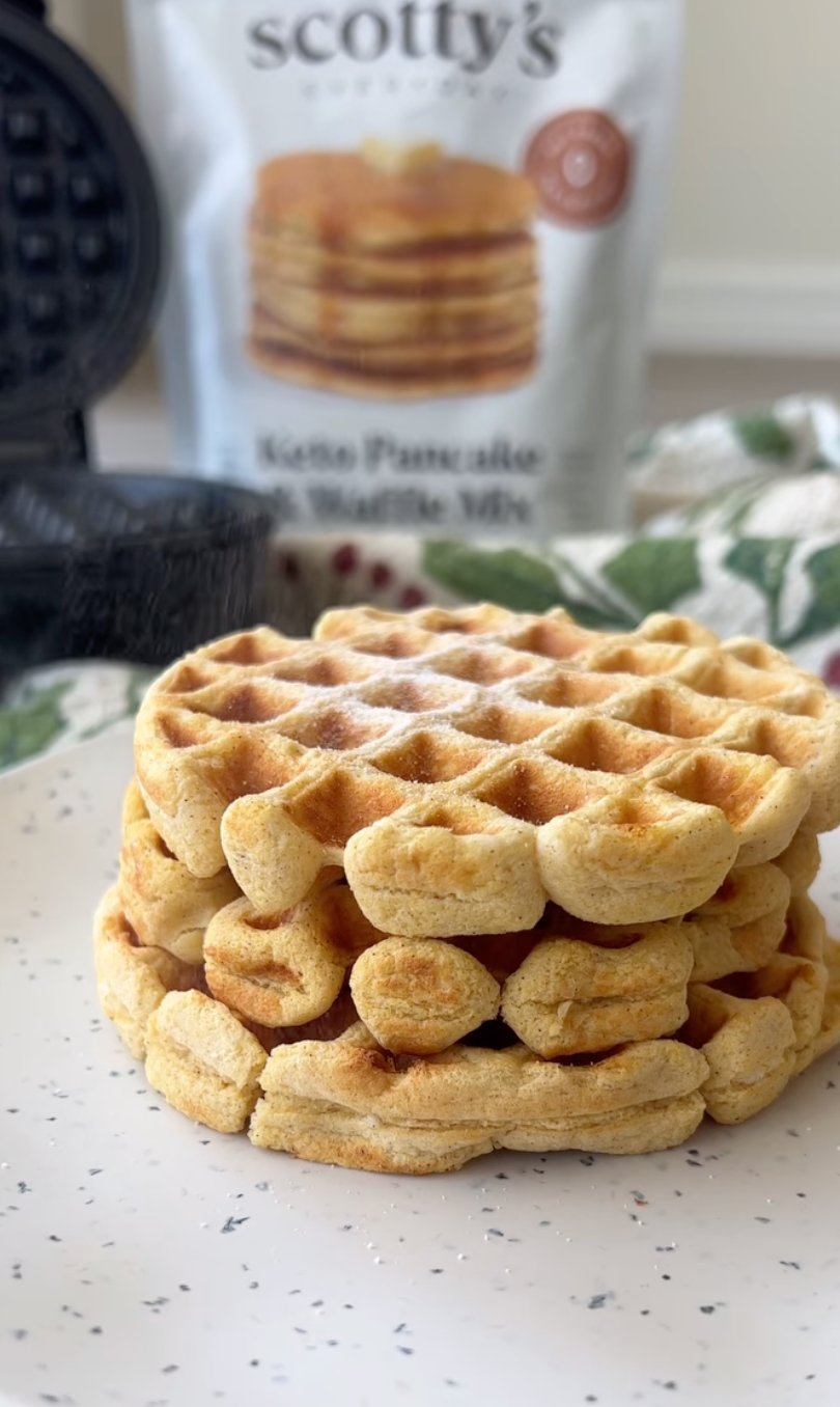 gingerbread waffles — Scottys Everyday