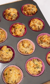 sausage, cheese & chive biscuits