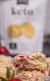 strawberry biscuits 