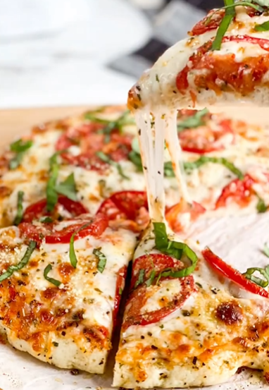 oooey gooey cheesy pizza