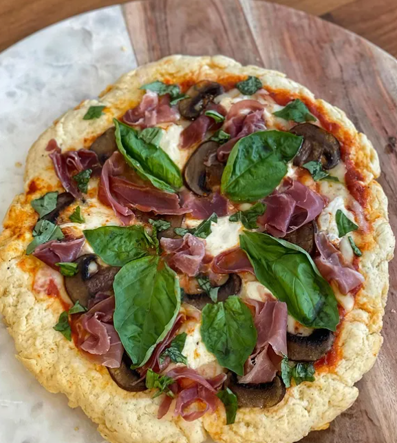 truffle burrata pizza