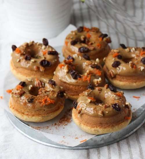 carrot cake donuts