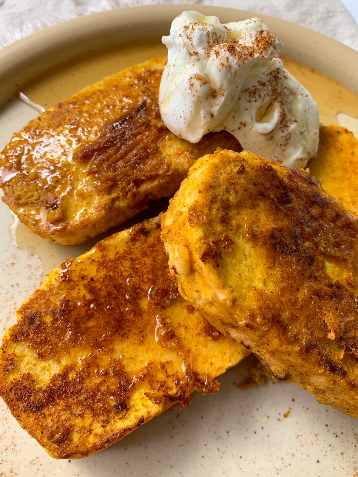 pumpkin spice french toast — Scottys Everyday