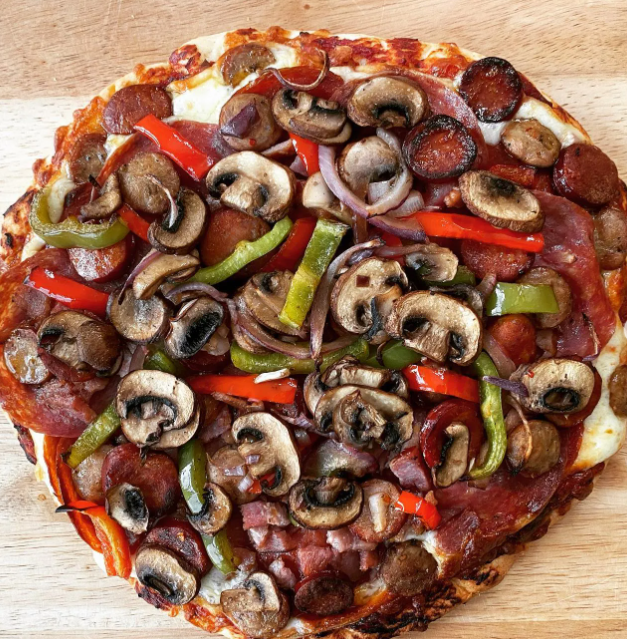meat lovers pizza