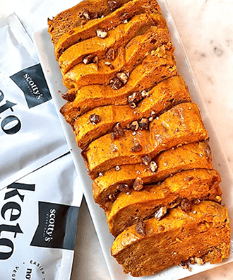 guilt-free pumpkin bread