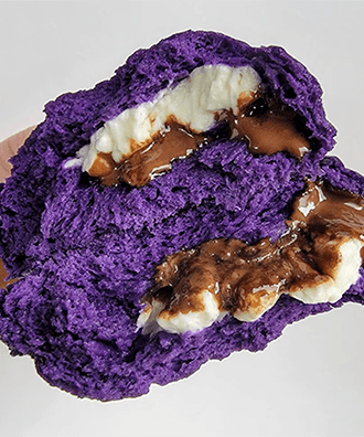 keto and gluten free ube bread