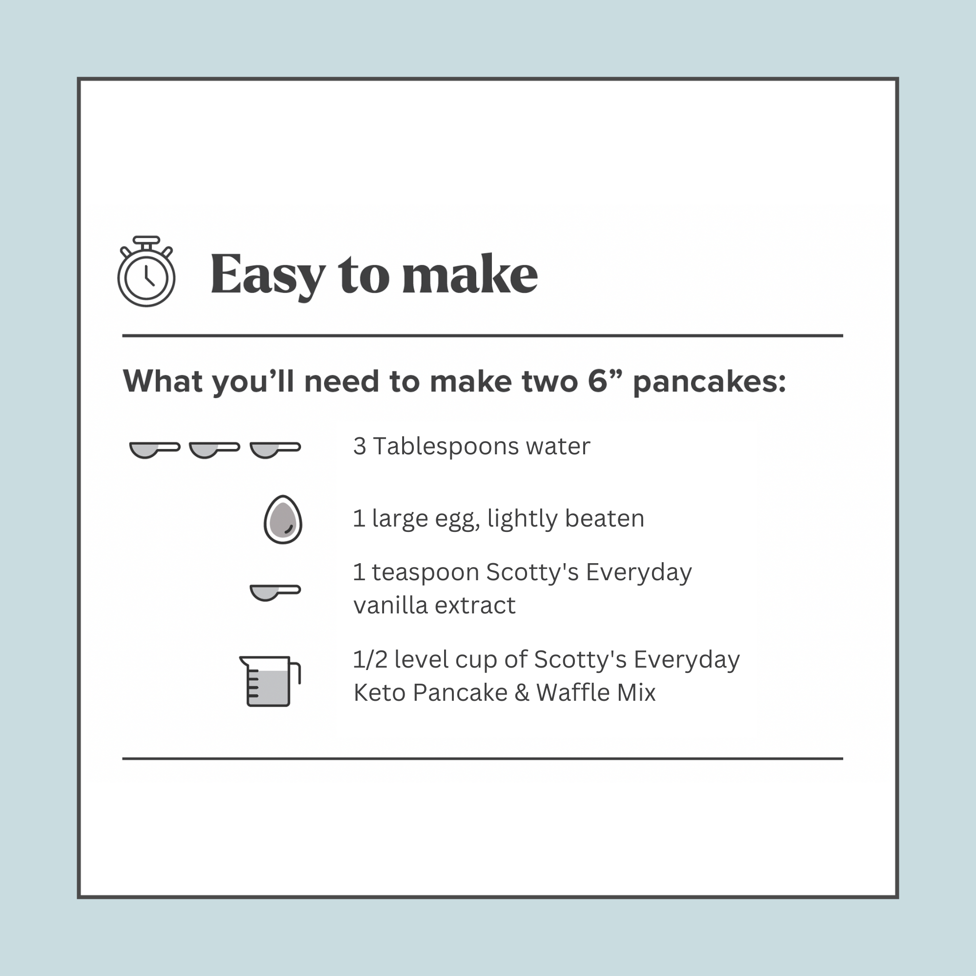 3-Pack Keto Pancake + Waffle Mix